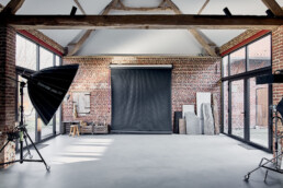 photography studio in a renovated old barn